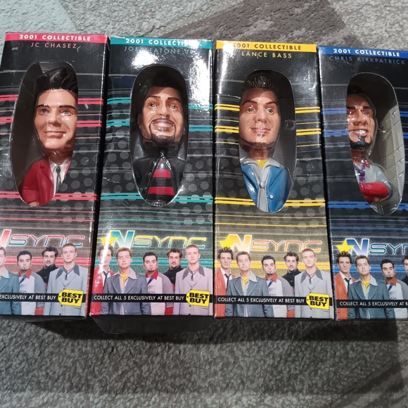 NSYNC | Other | Nsync Collectible Bobblehead Set | Poshmark